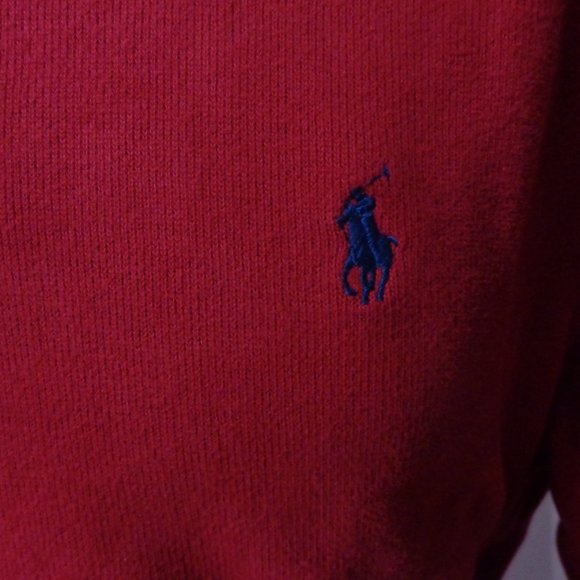 Polo Ralph Lauren French Rib Half Zip. New. Sz: M - Picture 3 of 6